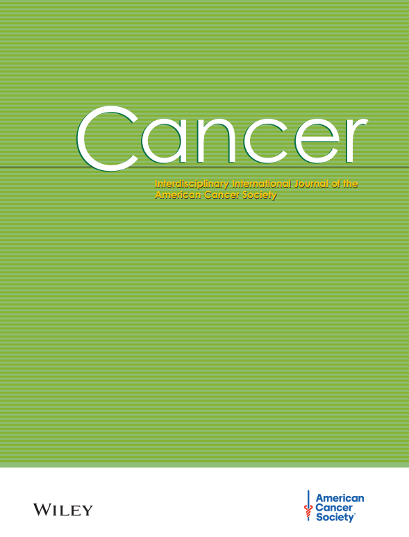 Cancer: Interdisciplinary International Journal of the American Cancer Society Cover